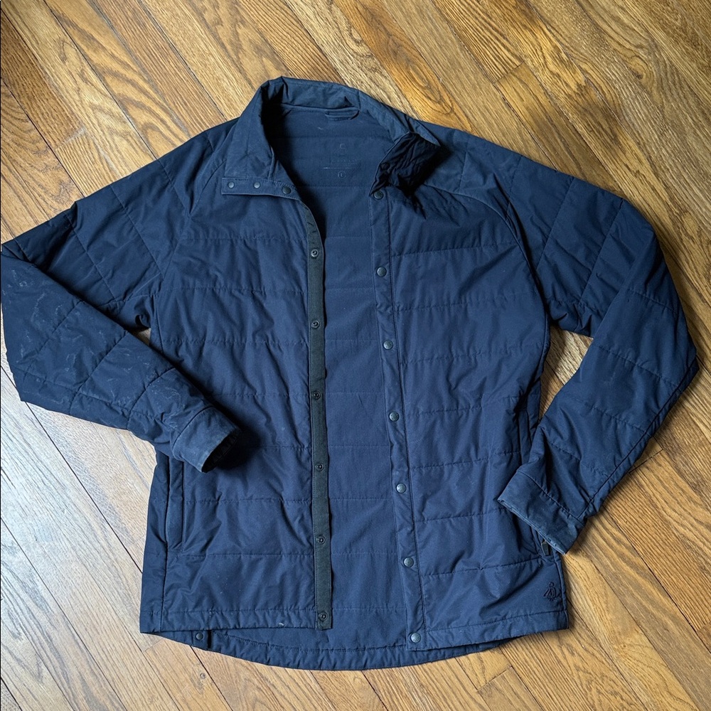 Walter Sky Men's navy Quilted Jacket l WS-J02 - Picture 4 of 9